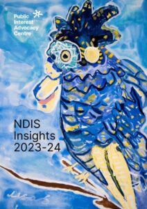 Front cover PIAC NDIS Insights 2023 24
