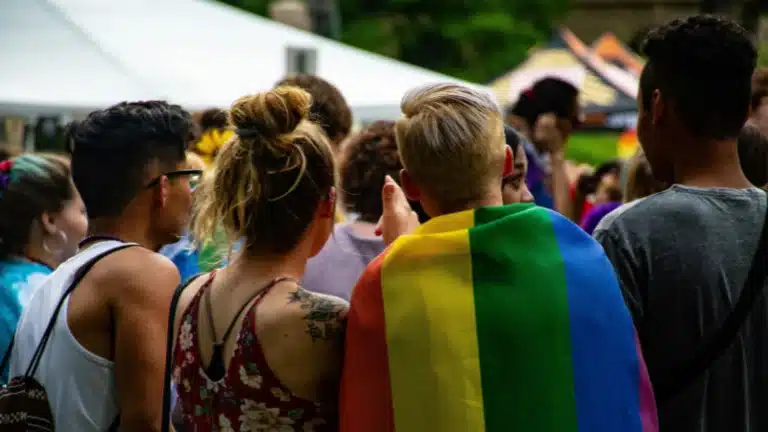 LGBT crowd no faces image 800 x 450