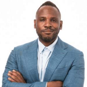 Dr Kimball Powell smiling