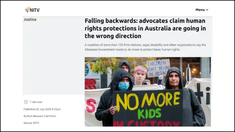 SBS NITV coverage UPR report 800 x 450
