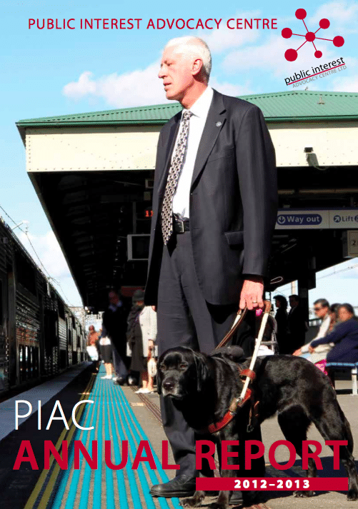 Annual Report 2012 - 2013 cover page