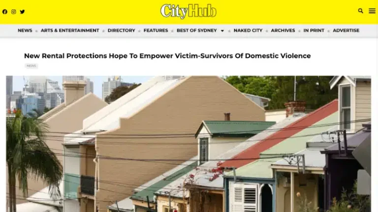 City Hub: New Rental Protections Hope To Empower Victim-Survivors Of Domestic Violence