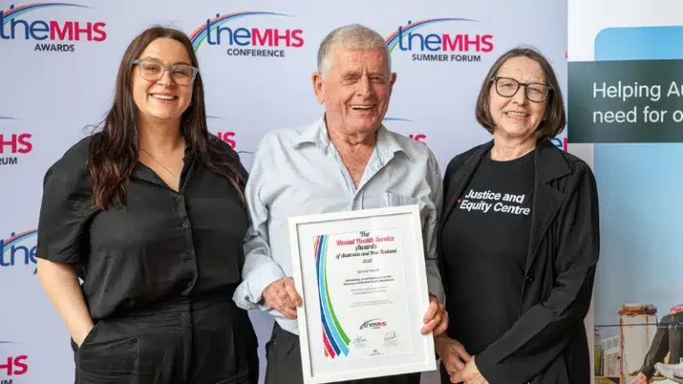 JEC wins award for housing and mental ill-health lived experience committee