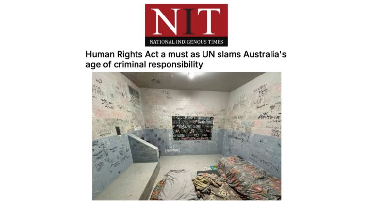 NIT: Human Rights Act a must as UN slams Australia’s age of criminal responsibility