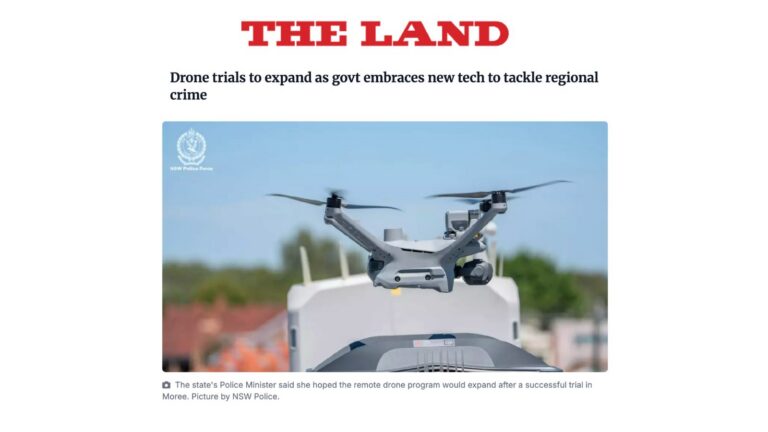 The Land: Drone trials to expand as govt embraces new tech to tackle regional crime