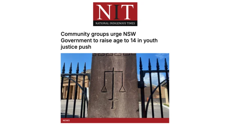 NIT: Community groups urge NSW Government to raise age to 14 in youth justice push