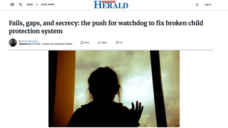 Newcastle Herald: Fails, gaps, and secrecy: the push for watchdog to fix broken child protection system