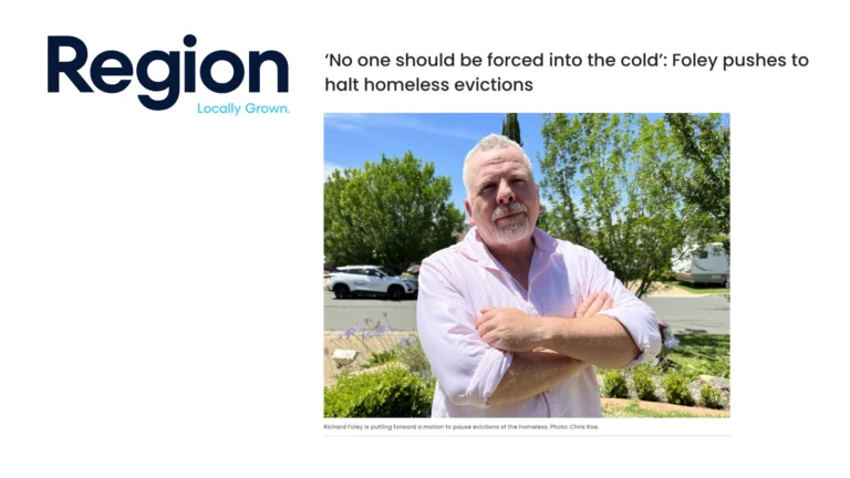 Region Riverina coverage: ‘No one should be forced into the cold’: Foley pushes to halt homeless evictions