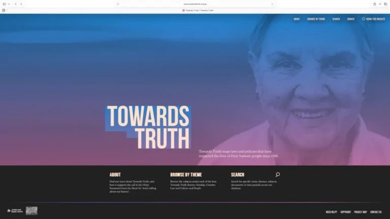 Towards Truth a finalist in the Australian Human Rights Awards